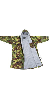 2023 Dryrobe Advance Long Sleeve Change Robe DR100L - Camo / Grey